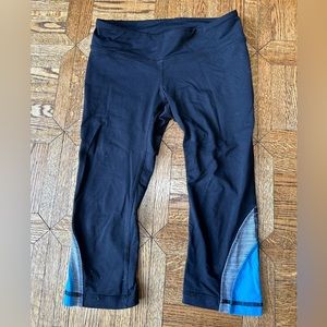 Ivivva black capri pant (size 6)